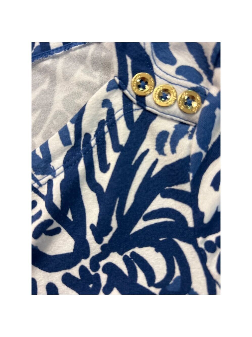 Lilly Pulitzer Sophie Dress Indigo Home Slice UPF 50 XS - Picture 6 of 6